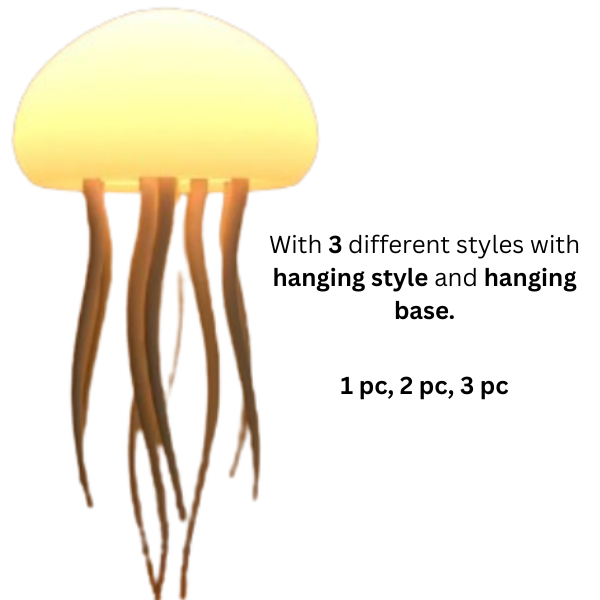 Floating Jellyfish Night Light